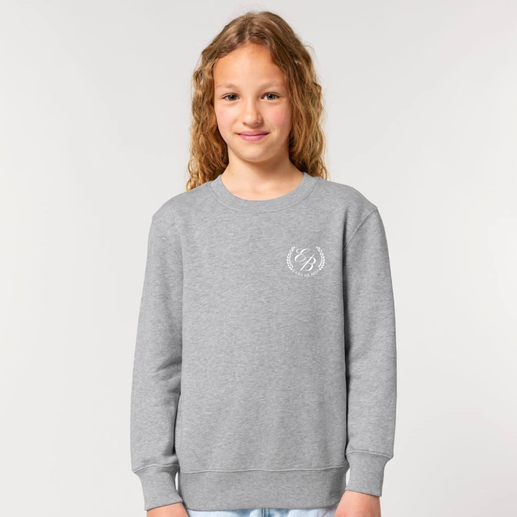 KIDS SWEATSHIRT - HEATHER GREY