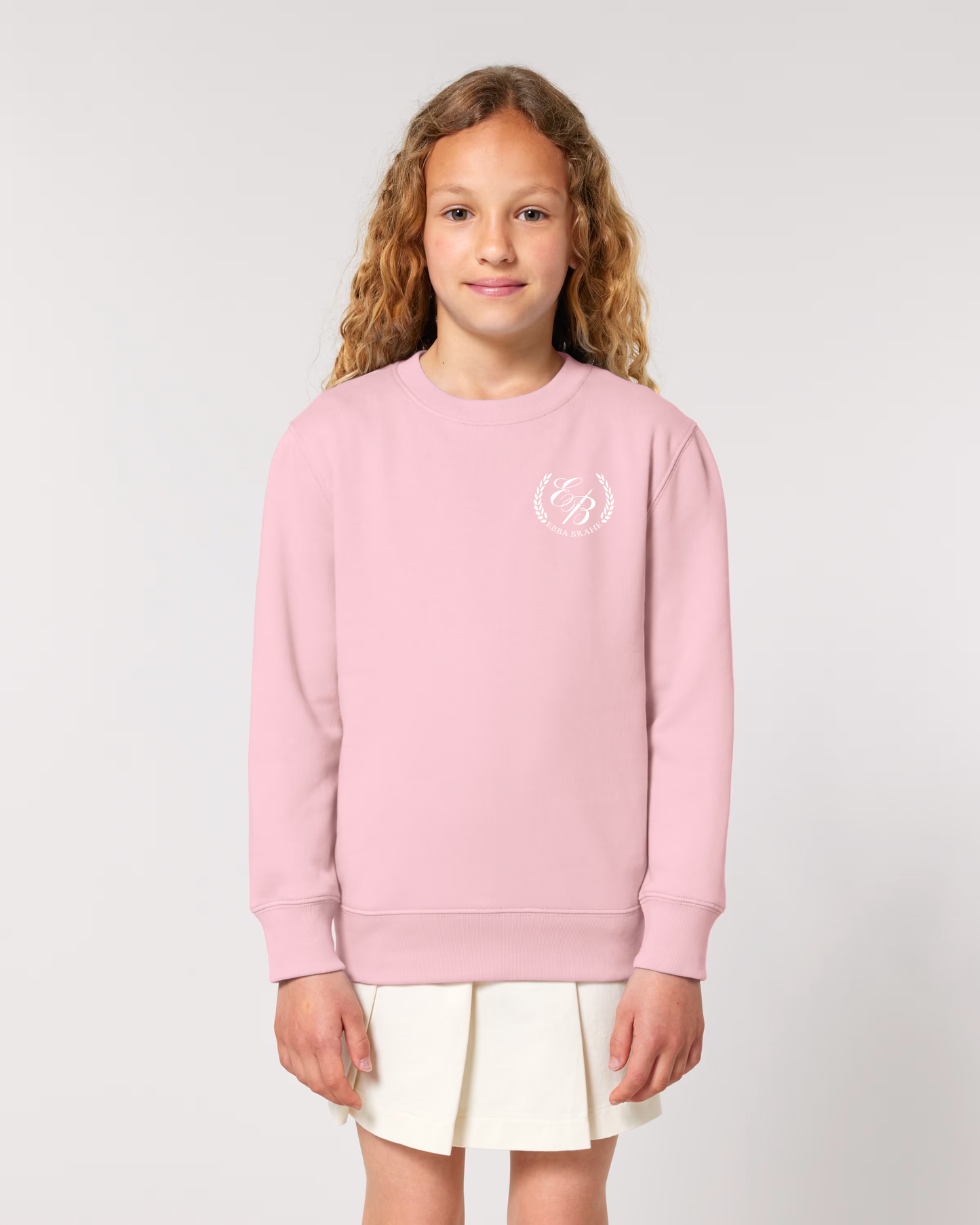 KIDS SWEATSHIRT - COTTON PINK