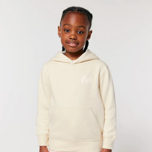 KIDS HOODIE - NATURAL RAW