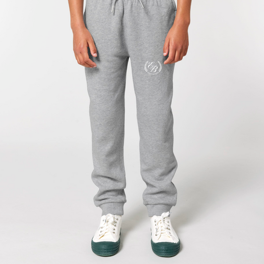 KIDS SWEATPANTS - HEATHER GREY