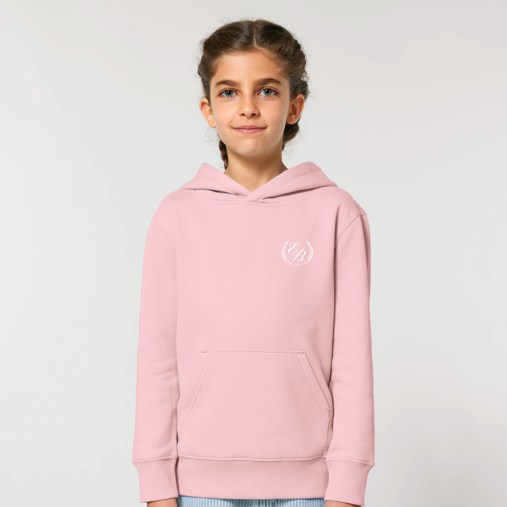 KIDS HOODIE - COTTON PINK