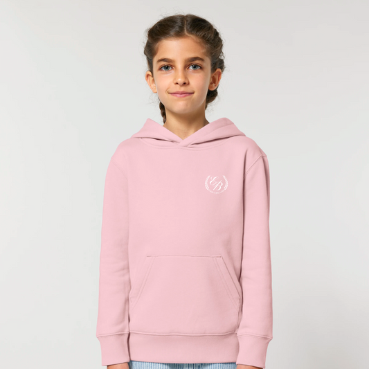 KIDS HOODIE - COTTON PINK