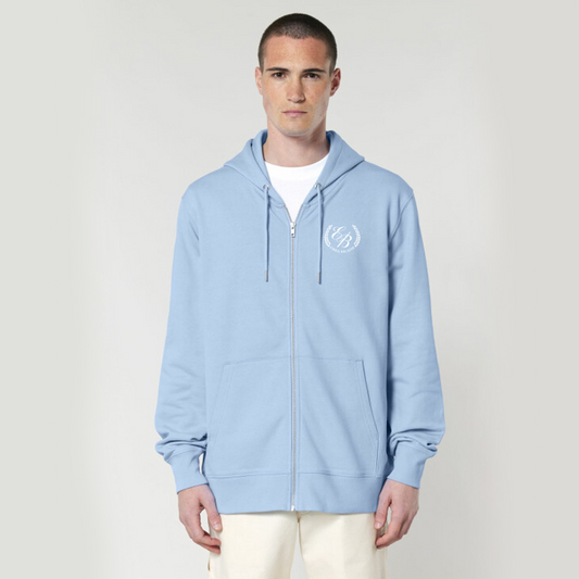 TEENS ZIP HOODIE - BLUE SOUL