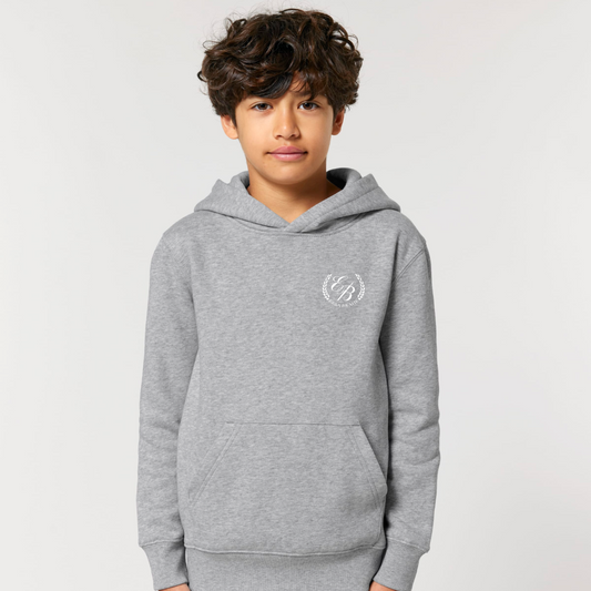 KIDS HOODIE - HEATHER GREY