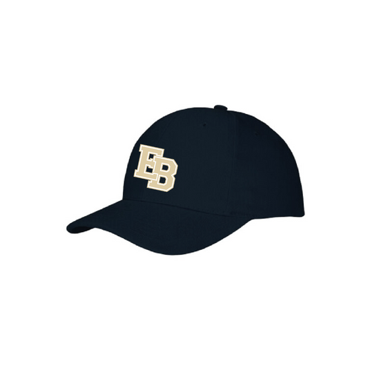 KIDS KEPS -  NAVY (beige patch)