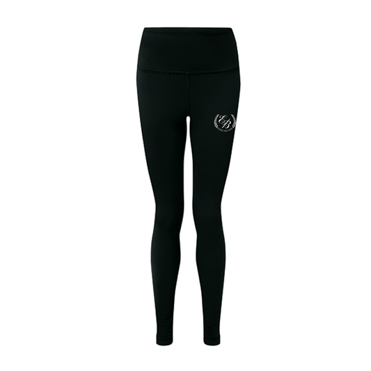 Kids performance leggings - Svart