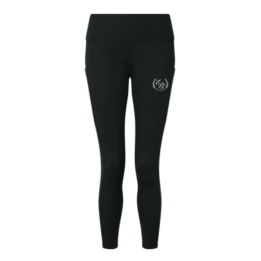 Teen Recycled Performance Leggings - Svart